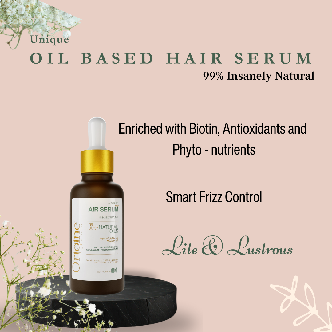 image of oil based hair serum with origine air serum image  