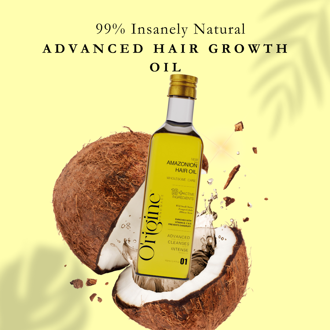 image of orgine amazonion hair oil natural fancy ad banner